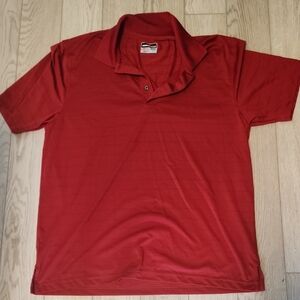 Grand Slam Red Polo Shirt Relaxed Fit